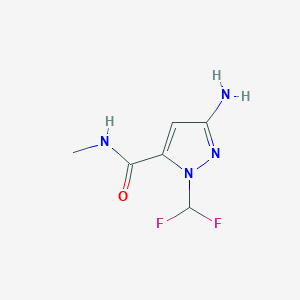 Amino Difluoromethyl N Methyl H Pyrazole Carboxamide