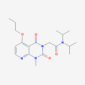 N N Diisopropyl Methyl Dioxo Propoxy Dihydropyrido D Pyrimidin H Yl