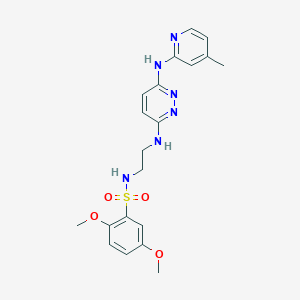 Dimethoxy N Methylpyridin Yl Amino Pyridazin Yl Amino Ethyl