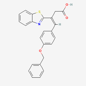 Benzothiazol Yl Benzyloxy Phenyl But Enoic Acid