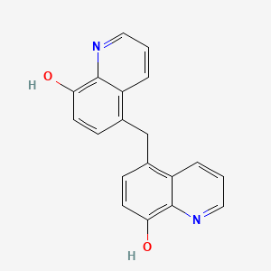 5-[(8-Hydroxyquinolin-5-yl)methyl]quinolin-8-ol | S3144971 | Smolecule