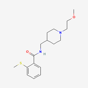 N Methoxyethyl Piperidin Yl Methyl Methylthio Benzamide S Smolecule