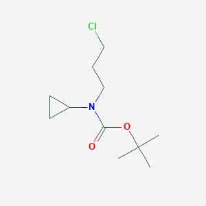 tert-Butyl 3-Chloropropyl(cyclopropyl)carbamate | S3327630 | smolecule