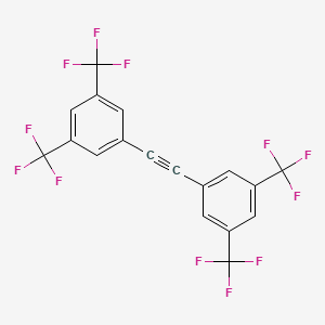 Bis Bis Trifluoromethyl Phenyl Ethyne S Smolecule