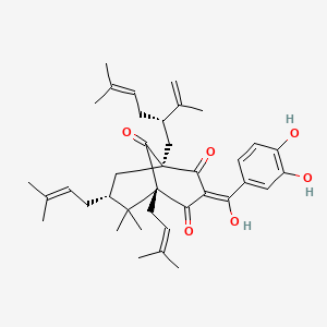 (1S,3Z,5R,7R)-3-[(3,4-dihydroxyphenyl)-hydroxymeth...