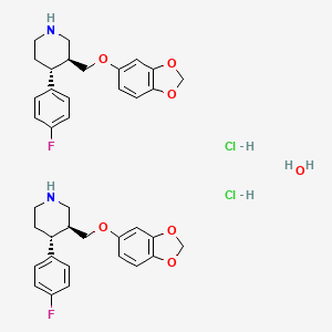 Paroxetine hydrochloride hemihydrate