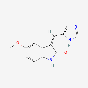 (3Z)-3-(1H-imidazol-5-ylmethylidene)-5-methoxy-1H-...