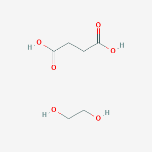 butanedioic acid;ethane-1,2-diol