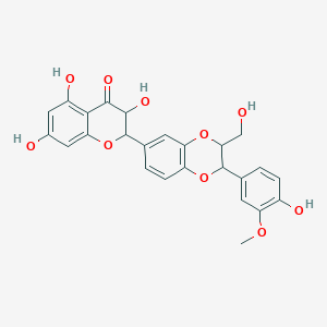 (2R,3R)-3,5,7-trihydroxy-2-[2-(4-hydroxy-3-methoxy...