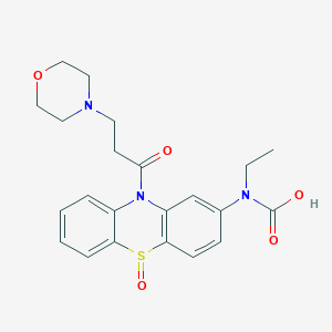 ethyl-[10-(3-morpholin-4-ylpropanoyl)-5-oxophenoth...