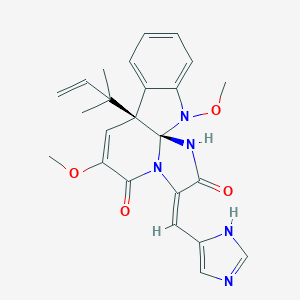 (1R,9S,14E)-14-(1H-imidazol-5-ylmethylidene)-2,11-...