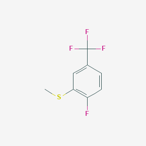 Fluoro Trifluoromethyl Phenyl Methyl Sulfane S Smolecule