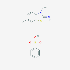 3-ethyl-6-methylbenzo[d]thiazol-2(3H)-imine 4-methylbenzenesulfonate ...