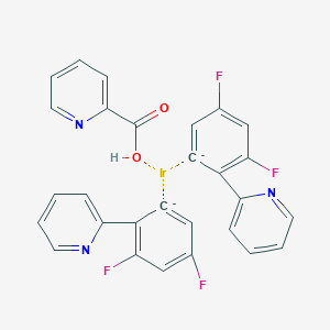 Bis[2-(4,6-difluorophenyl)pyridinato-C2,N](picolin...